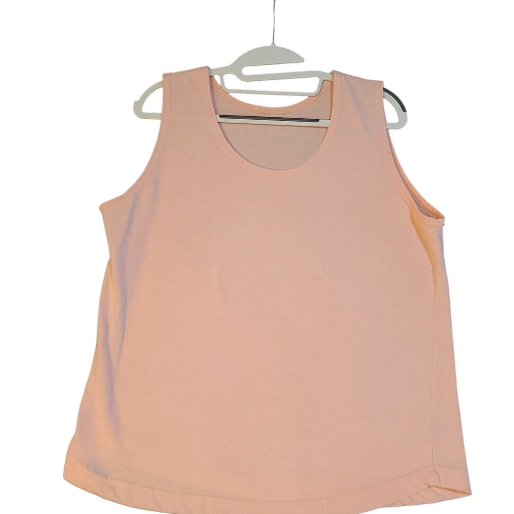 Unbranded Womens Tank Top Pink Size Large Pullover Light Weight